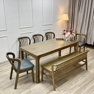 Bộ bàn ăn CANDY Antic 1m6- CA165G1B