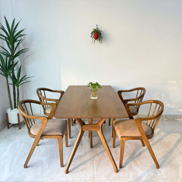BỘ BÀN CROWN 7 GHẾ - CR7G18 - Hình ảnh 7
