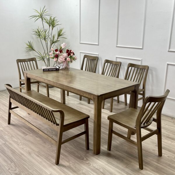 Bộ bàn Xuân hè 1m8 Walnut- XH3GB14W - Hình ảnh 10