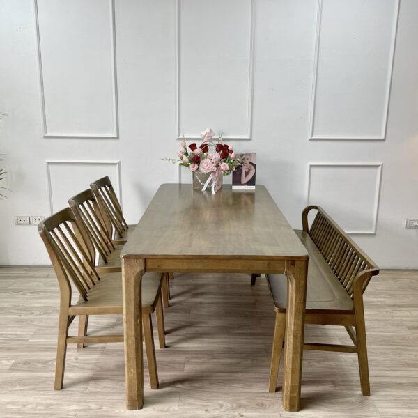 Bộ bàn Xuân hè 1m8 Walnut- XH3GB14W - Hình ảnh 8