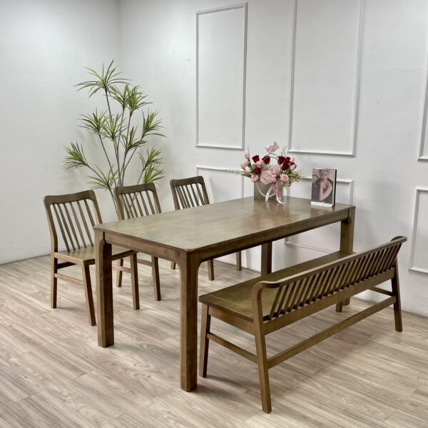 Bộ bàn Xuân hè 1m8 Walnut- XH3GB14W - Hình ảnh 14