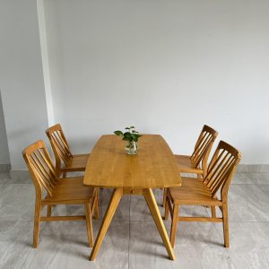 Bộ bàn ăn Xuân Hè 1m4 - XH144G