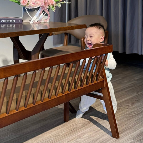 Bộ bàn ăn Mùa Thu Walnut 1350 - Hình ảnh 8