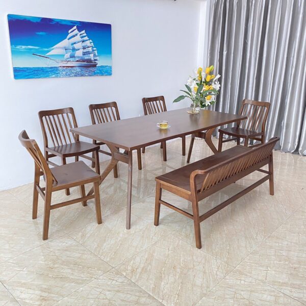 Bộ bàn ăn Xuân Hè 1m8 - XH185G1B