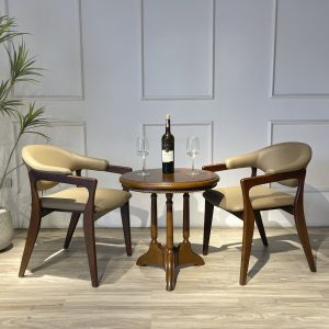 Bộ bàn trà tròn Clock Rudy