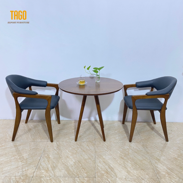 Bộ bàn trà tròn Rudy 2G
