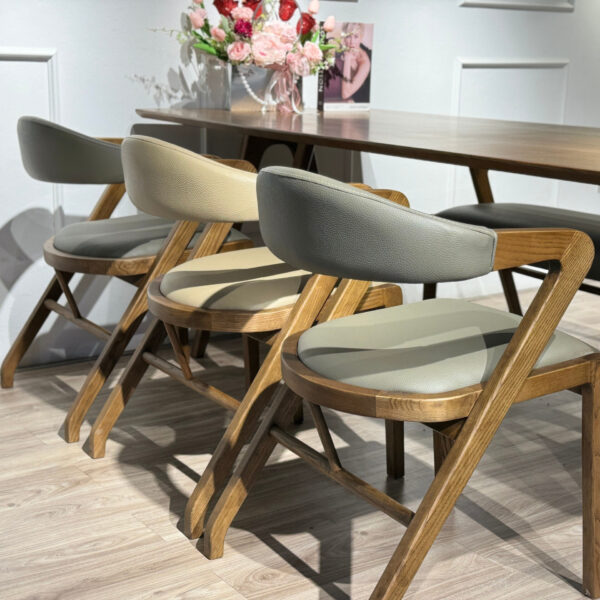 Ghế Uri Blue Grey k43 antic ( rêu tây ánh nâu vàng ) - Hình ảnh 5