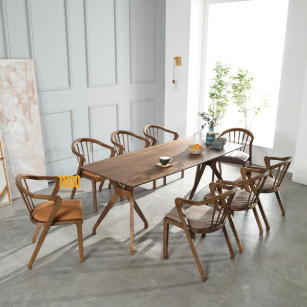 BỘ BÀN CROWN 7 GHẾ - CR7G18 - Hình ảnh 6