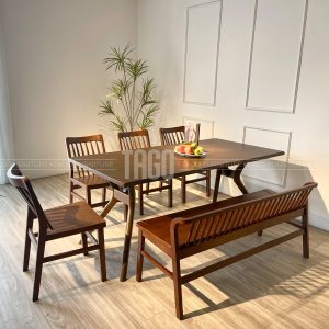 Bàn ăn Xuân- Hè 4 ghế XH4BL18W