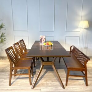 Bộ bàn ăn Xuân Hè 2m - XH2M3G1B