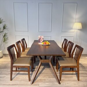 Bàn ăn Mùa thu 6 ghế A6L18W
