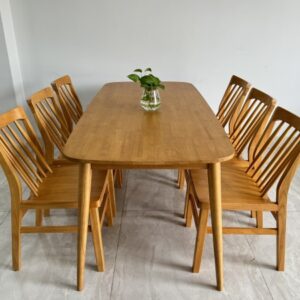 Bộ bàn ăn Xuân Hè 1m75 - XH1756G