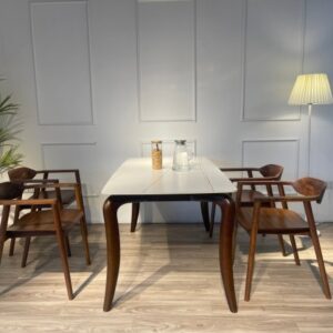Bộ bàn ăn Óc Chó - OC walnut