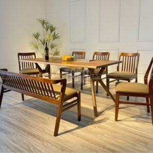 Bàn ăn Mùa thu 5 ghế AL5B18W
