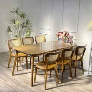 Bộ Bàn Ăn Comfor 1M75 6G