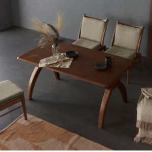 Bộ bàn ăn ROMAN 1.5M 4 ghế R1.54C