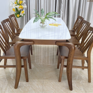 Bộ bàn Xuân hè 6 ghế - XH6C18N