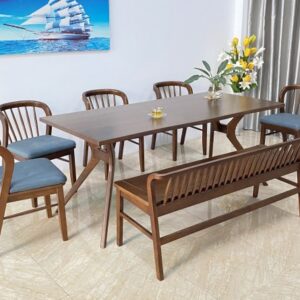 Bàn ăn Candy 5 ghế CL5B18W
