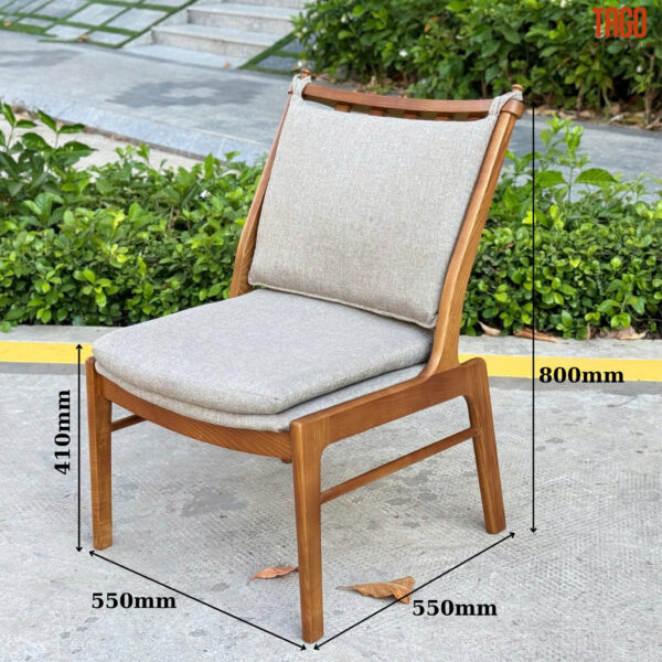 Ghế Roman walnut - Hình ảnh 3