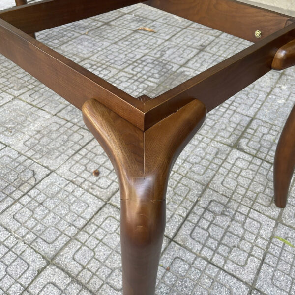Bàn ăn Đá Luxury 1.8M Walnut - Hình ảnh 4