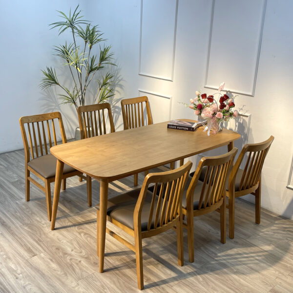 BỘ BÀN ĂN MÙA THU SEPIA 1M7 - MTSE6G