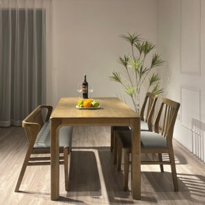 BỘ BÀN ĂN MÙA THU 1M35 - B2GB135A