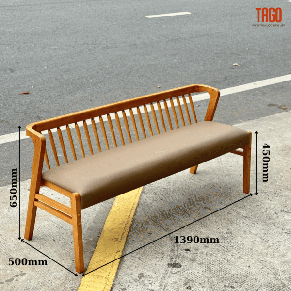 GHẾ BENCH MÙA THU 1M39-MT139A - Hình ảnh 6