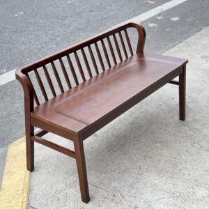 GHẾ BECNH XUÂN HÈ WALNUT 1m1 - BXHW11