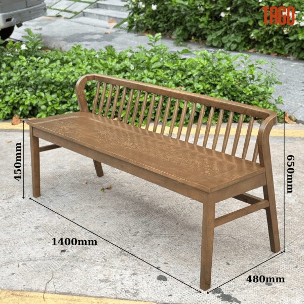 GHẾ BECNH XUÂN HÈ ANTIC 1m1 - BXHA11 - Hình ảnh 5