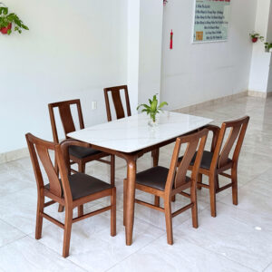 Bộ bàn ăn Airy 1m4 - DAR5G14