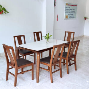 Bộ bàn ăn Airy 1m4 - DAR6G14
