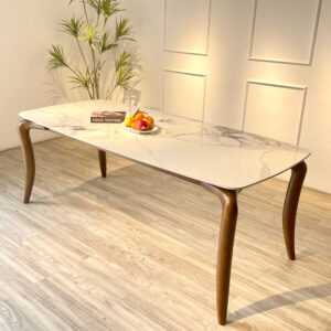 Bàn ăn Đá Luxury 1.8M Walnut