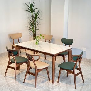 Bộ Bàn Ăn 6 Ghế TADI - TD6G139