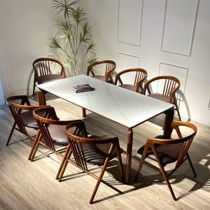 Bộ bàn ăn MORI 1790mm - BMR8G179