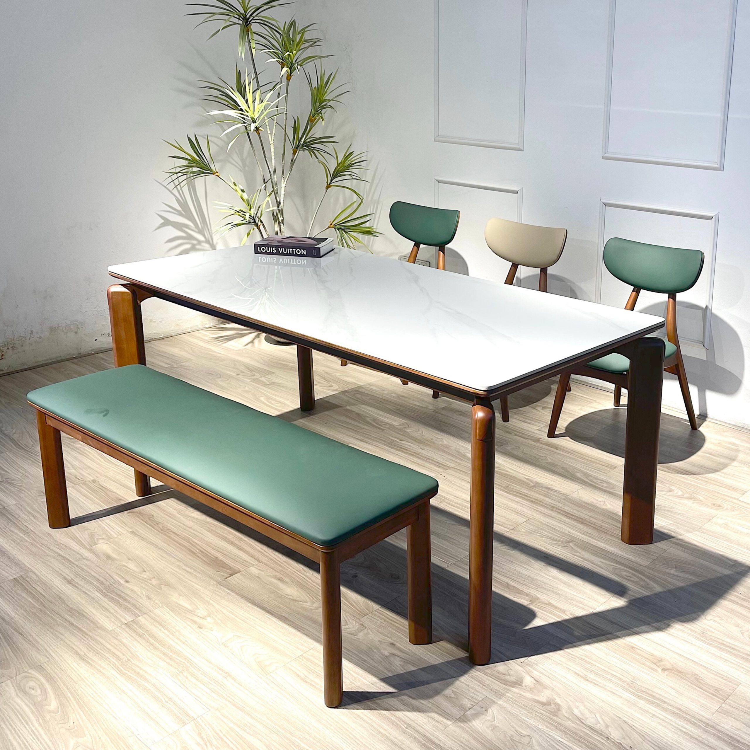 Bộ bàn ăn TADI phối bench - BTD1793GB - Hình ảnh 2