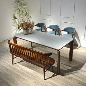 Bộ Bàn Ăn Nori 1790mm phối bench - BNR3GB
