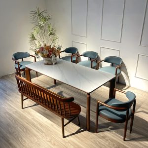 Bộ Bàn Ăn Nori 1790mm phối bench - BNR5GB