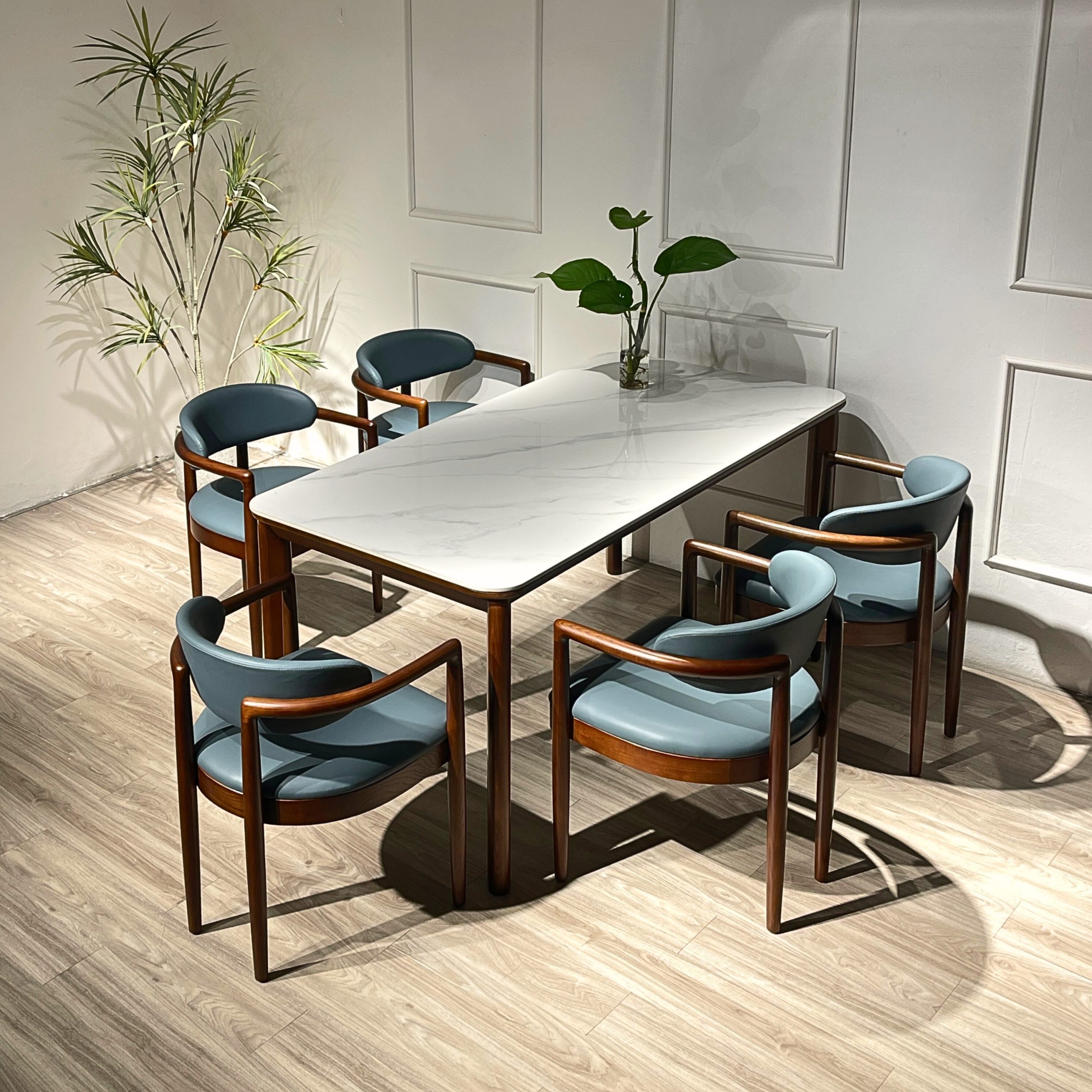 Bộ Bàn Ăn Nori 1595mm - BNR5G