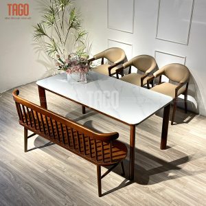 Bộ bàn ăn Rudy- Nori 1M6 3G1B 207