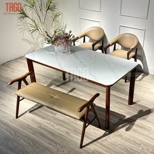 Bộ bàn ăn Rudy- Nori 1M6 2G1B LFM