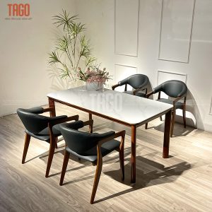 Bộ bàn ăn Rudy-Nori 1M6 4G