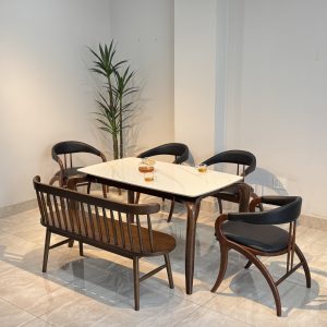 Bộ Bàn Đá KIVA 1M4 phối bench 207 - KV4GB