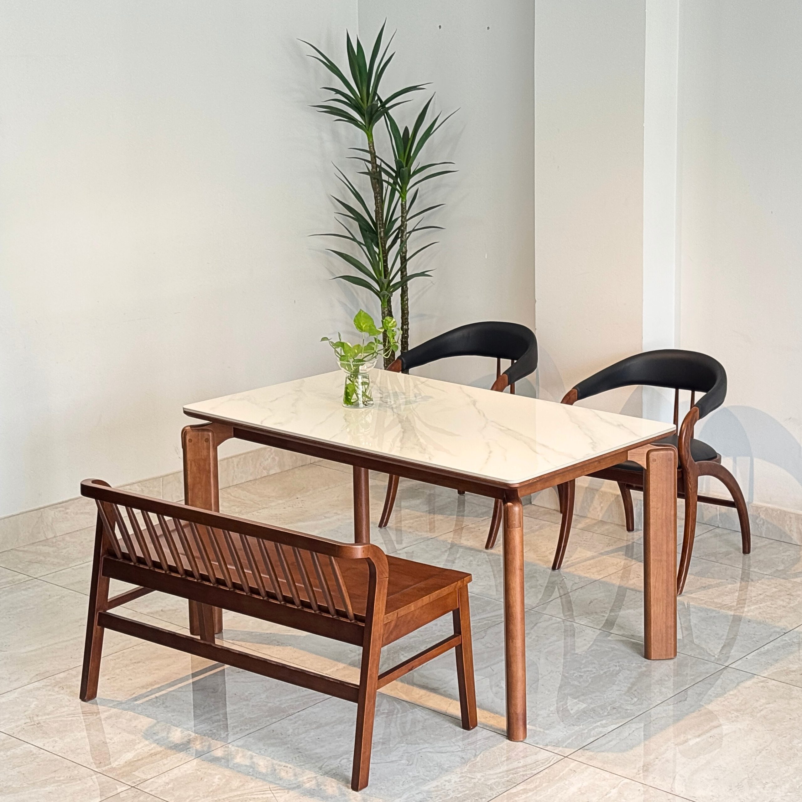 Bộ Bàn Ăn KIVA 1M39 - BKV3G139 - Hình ảnh 3