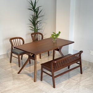 Bộ Bàn Ăn Candy 1M5-Phối bench CA2GB1M1