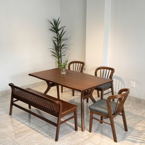 Bộ Bàn Ăn Candy 1M5-Phối bench CA3GB1M4
