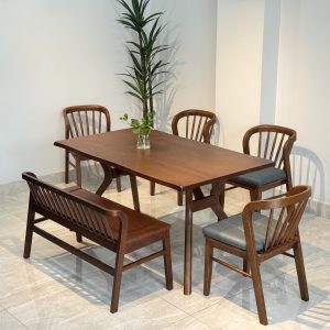 Bộ Bàn Ăn Candy 1M5-Phối bench CA4GB1M1