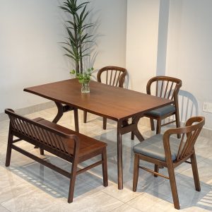 Bộ Bàn Ăn Candy 1M5-Phối bench CA3GB1M1