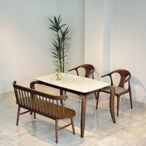 Bộ Bàn Đá SENI 1M4 phối bench 207 - ĐSN2GB