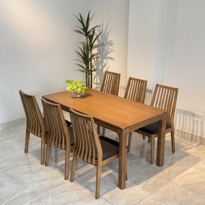 BỘ BÀN ĂN HILTON MT 1M8 - HTMT6G