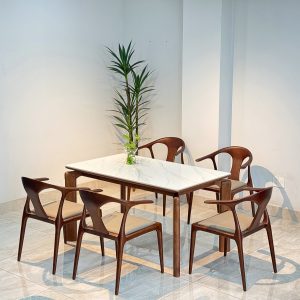 Bộ Bàn Ăn SENI 1m39 - ĐSE5G139